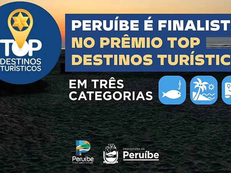 Peruíbe reforça protagonismo e volta a concorrer ao prêmio Top Destinos 2025
