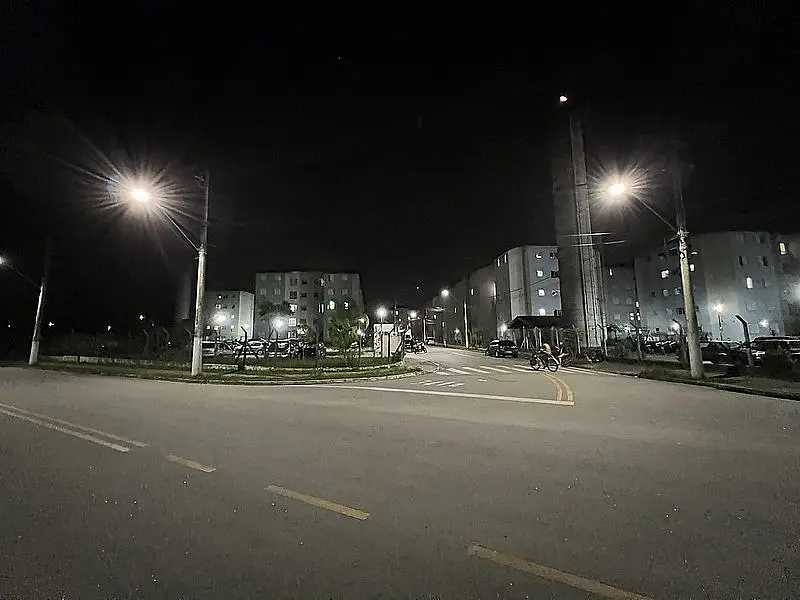 Cantagalo e Santa Rosa ganham nova iluminação de LED