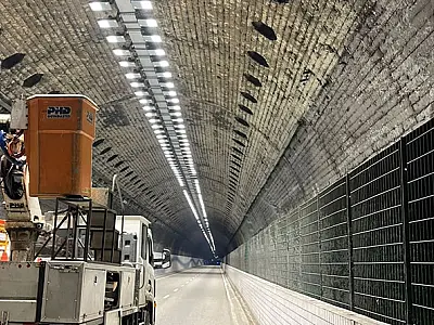 Túnel de Santos ganha iluminação nova e com tecnologia LED