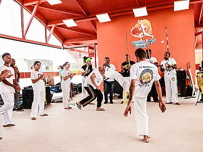 Bertioga realiza seletiva de capoeira no Ginásio no Municipal da cidade