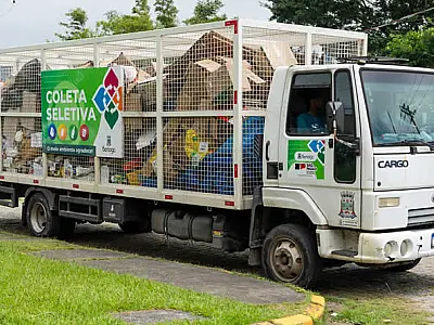 Mais um bairro de Bertioga é contemplado com coleta seletiva noturna