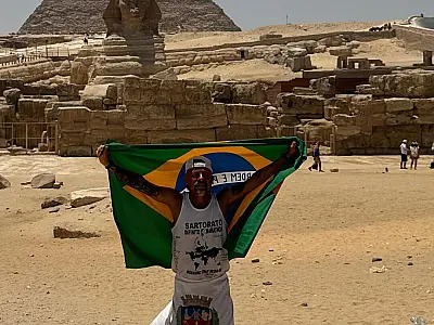 Ultramaratonista de Cubatão conclui segunda Volta ao Mundo e entra para a história