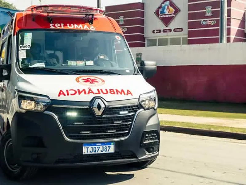 Bertioga recebe nova ambulância do SAMU para reforçar atendimento em Boraceia