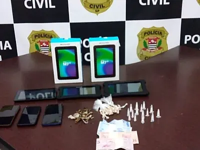 Polícia Civil prende dupla que se associava ao tráfico em Mongaguá