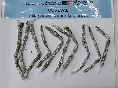Estabelecimentos penais de São Vicente contabilizam flagrantes de ilícitos com visitantes de presos