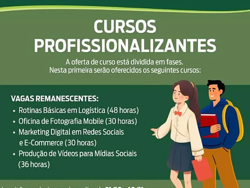 Prorrogadas inscrições para cursos de capacitação a famílias beneficiadas por projetos habitacionais