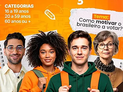 Concurso de redação vai distribuir notebooks aos autores dos melhores textos