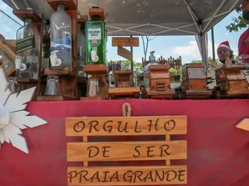 Agosto Lilás é tema da Feira de Artesanato Itinerante em Praia Grande/SP
