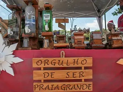 Agosto Lilás é tema da Feira de Artesanato Itinerante em Praia Grande/SP
