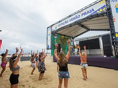 Estação Verão Praia: atrações gratuitas agitam Praia Grande nesta semana