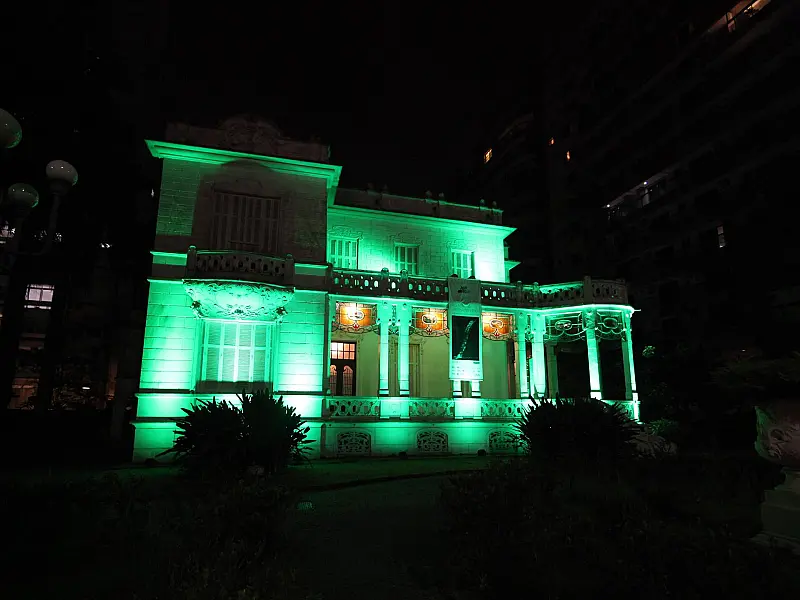 Setembro Verde: viaduto e outros pontos de Santos ganham iluminação especial