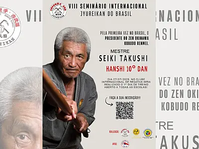 Clube Internacional de Regatas recebe treino inédito, com mestres de Okinawa