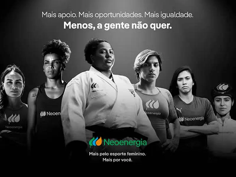 Nova campanha da Neoenergia celebra a potência feminina no esporte e reforça apoio às atletas