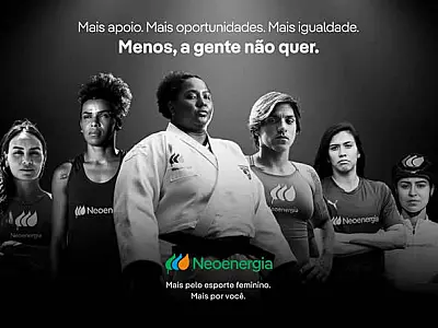 Nova campanha da Neoenergia celebra a potência feminina no esporte e reforça apoio às atletas