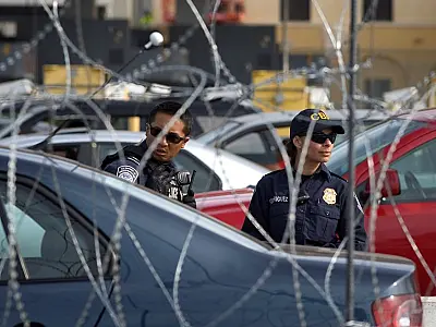 EUA prendem 210 mil migrantes na fronteira com o México em março