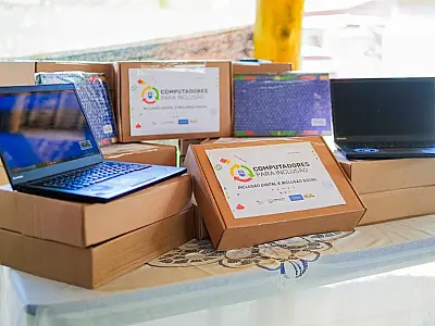 São Paulo recebe 5.184 computadores e mais de 7,5 mil capacitações por meio do Computadores