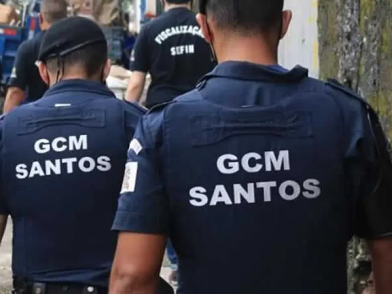 Guarda Municipal prende acusado de furtar loja em Santos