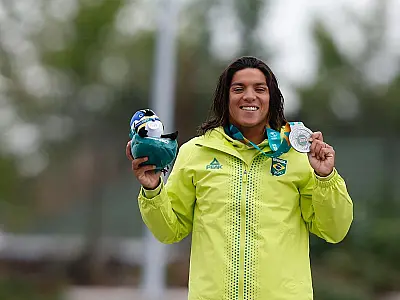 Campeã Olímpica Ana Marcela conquista a prata nos Jogos Pan-Americanos