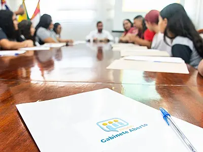 Prefeitura abre as portas para alunos da rede estadual em mais uma edição do "Gabinete aberto"