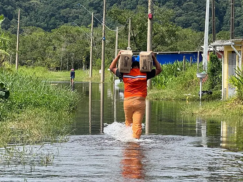 Prefeitura de Mongaguá intensifica ajuda humanitária e avalia retorno seguro das famílias