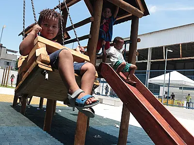 Santos entrega escola de maior complexo educacional público na Zona Noroeste