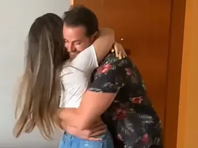 Laís Caldas do BBB 22 publica vídeo de reencontro com Gustavo Marsengo