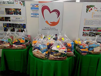 Fundo Social de Solidariedade repassa 50 kits de alimentos a famílias do município