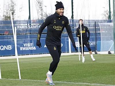Neymar volta a treinar após lesão e aniversário: 'Primeiro treino com 31'