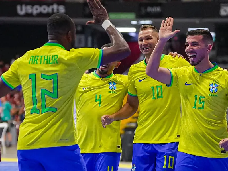 Brasil conquista o bicampeonato da Copa das Nações de Futsal em Brasília
