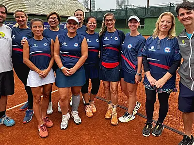 Clube Internacional de Regatas recebe Circuito Damas de Tênis