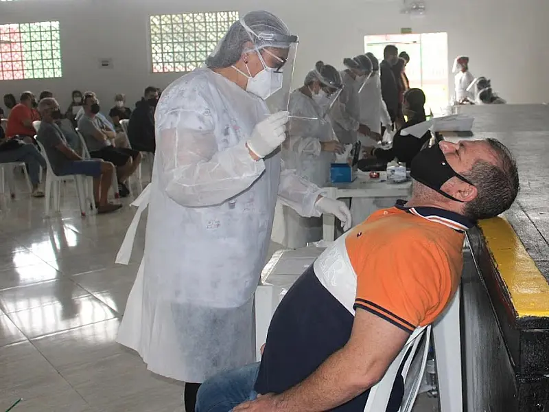 Santos altera locais de testagem contra a Covid-19 a partir desta segunda-feira