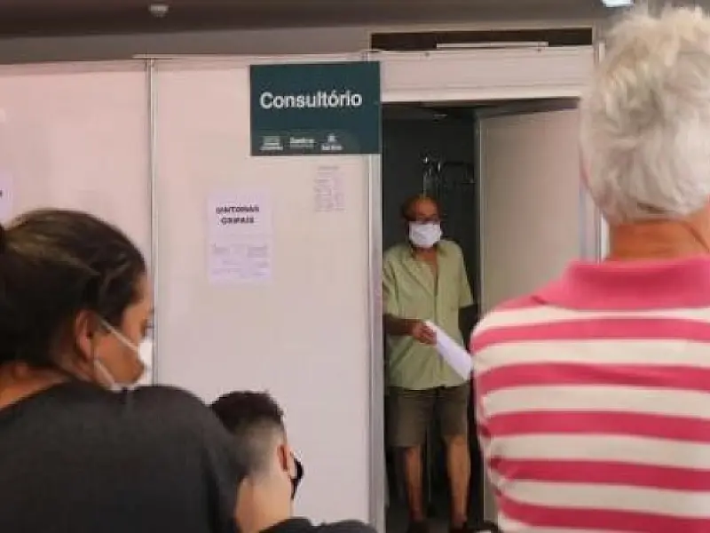 Policlínicas de Santos suspendem testes de Covid