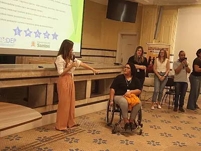 Servidores de Santos podem se inscrever em palestra sobre inclusão e acessibilidade