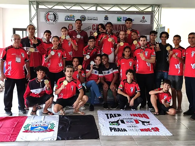 Time PG de taekwondo conquistou 16 medalhas na 4ª Etapa do Campeonato Paulista