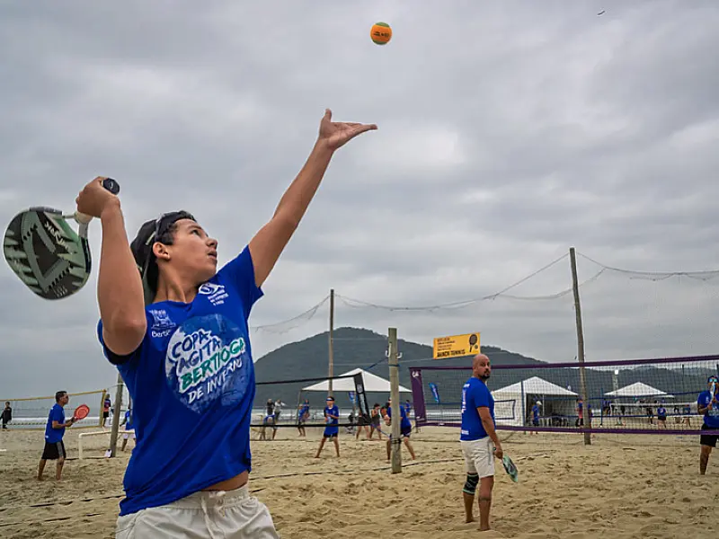 Torneio de Beach Tennis movimenta o Bertioga Verão é Top neste fim de semana