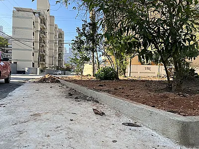 Prefeitura realiza revitalização total em praça no Jardim Las Palmas
