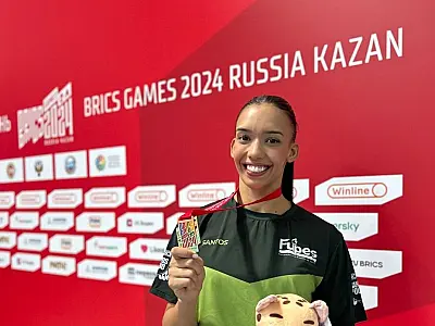 Após título pan-americano, carateca de Santos é ouro em Jogos do Brics na Rússia
