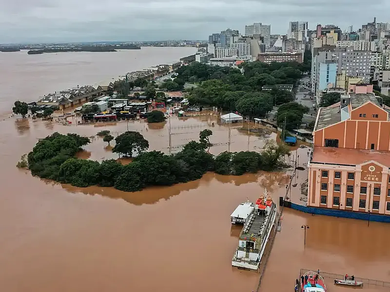 Novo aumento do Guaíba pode superar pico anterior, prevê hidrologia