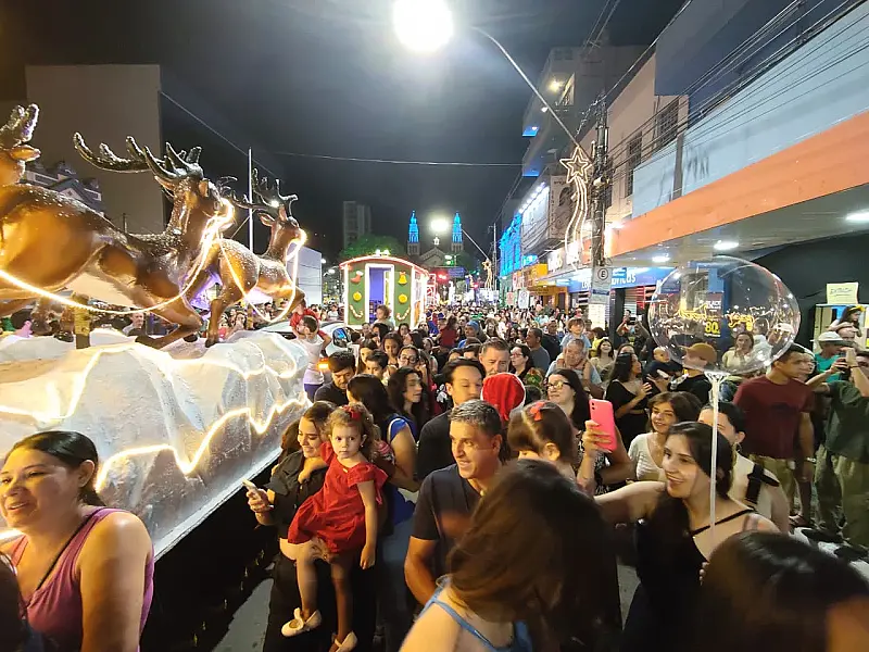 Parada de Natal promete encantar Mongaguá nesta sexta-feira (19)
