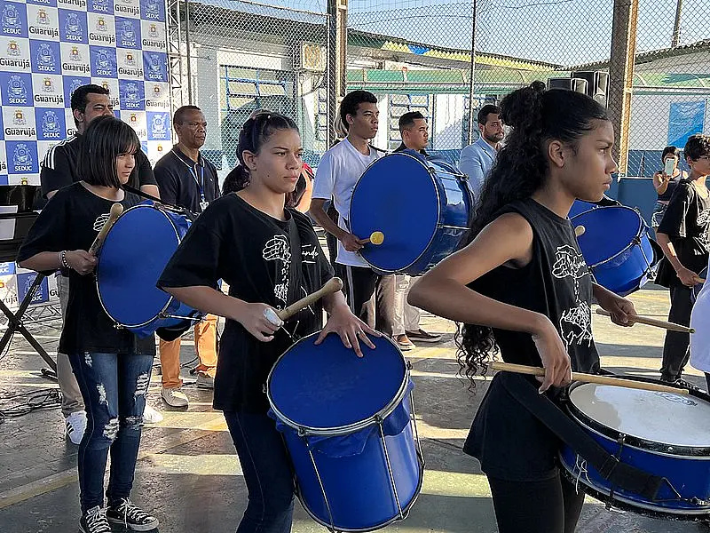 Semeando Música' incentiva e transforma vida de estudantes em Guarujá