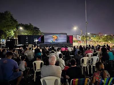 Cinema gratuito e arte inclusiva estão na programação cultural de Bertioga