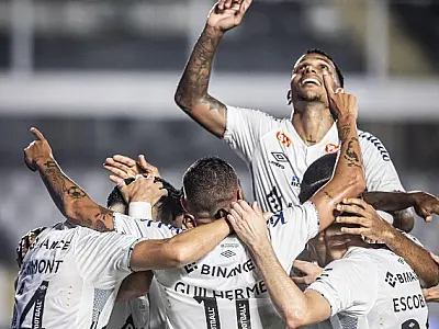 Santos goleia Guarani para seguir 100% na Série B do Brasileiro