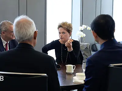 Ex-Presidenta Dilma Rousseff começa a comandar Banco do Brics