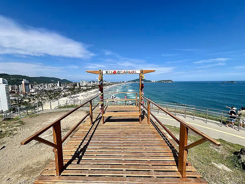 Mirante da Campina passa a contar com deck instagramável