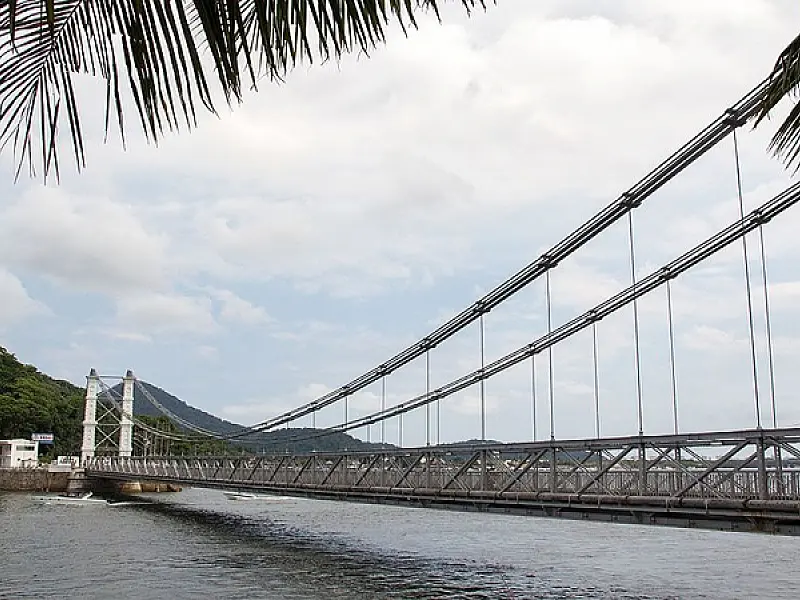 Tráfego da Ponte Pênsil em São Vicente é liberado no feriado de Páscoa