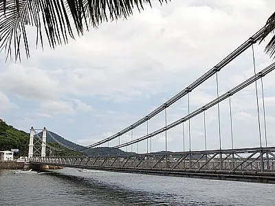 Tráfego da Ponte Pênsil em São Vicente é liberado no feriado de Páscoa