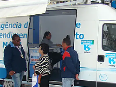 Agência Móvel da Sabesp atende moradores e turistas de Peruíbe esta semana