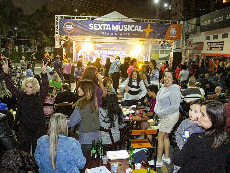 Bairro Guilhermina recebe edição da Sexta Musical nesta semana