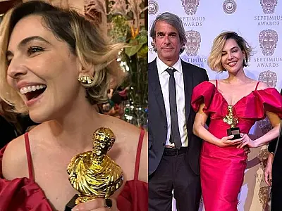 Tainá Müller desbanca Alanis Guillen e vence Septimius Awards de Melhor Atriz