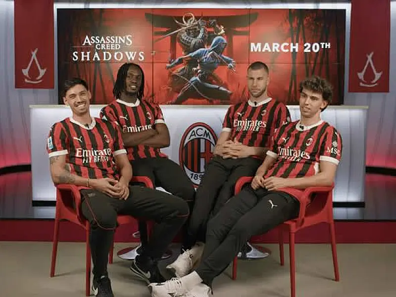 Ubisoft e AC Milan fazem ação conjunta em lançamento de Assassin's Creed Shadows